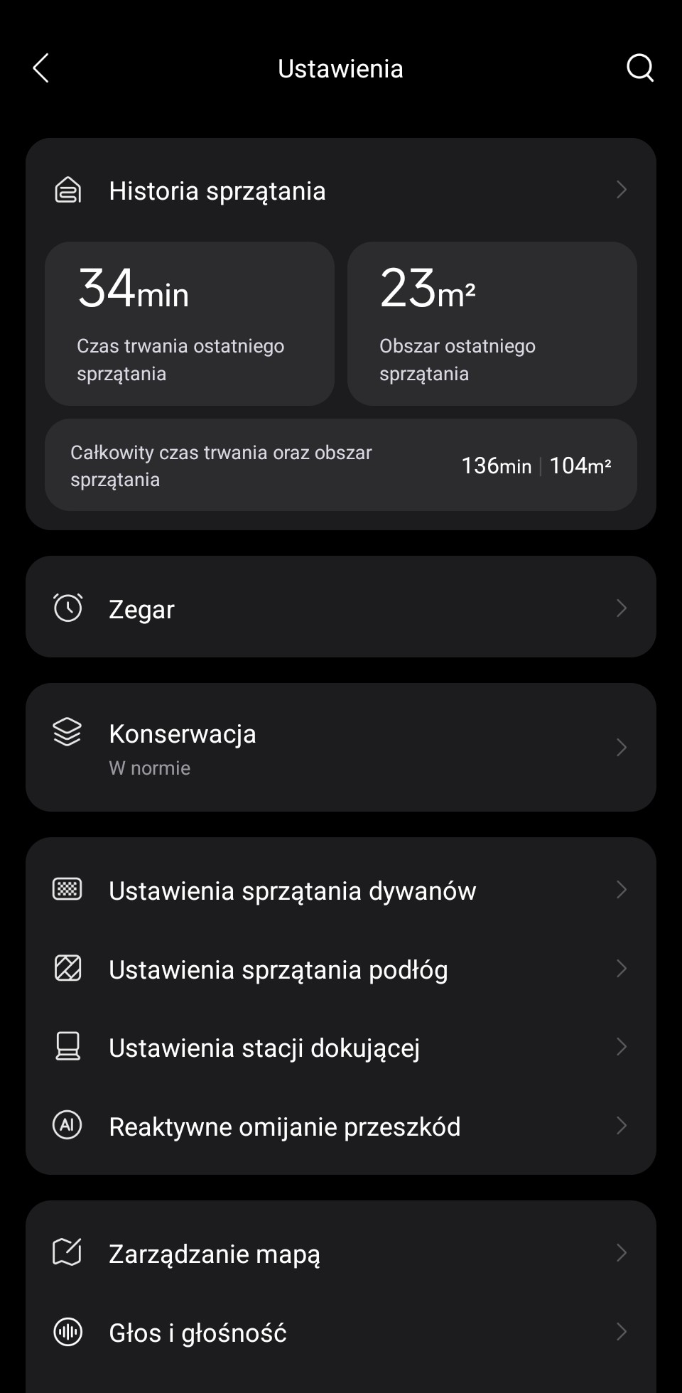 Aplikacja - Roborock Qrevo 5AE