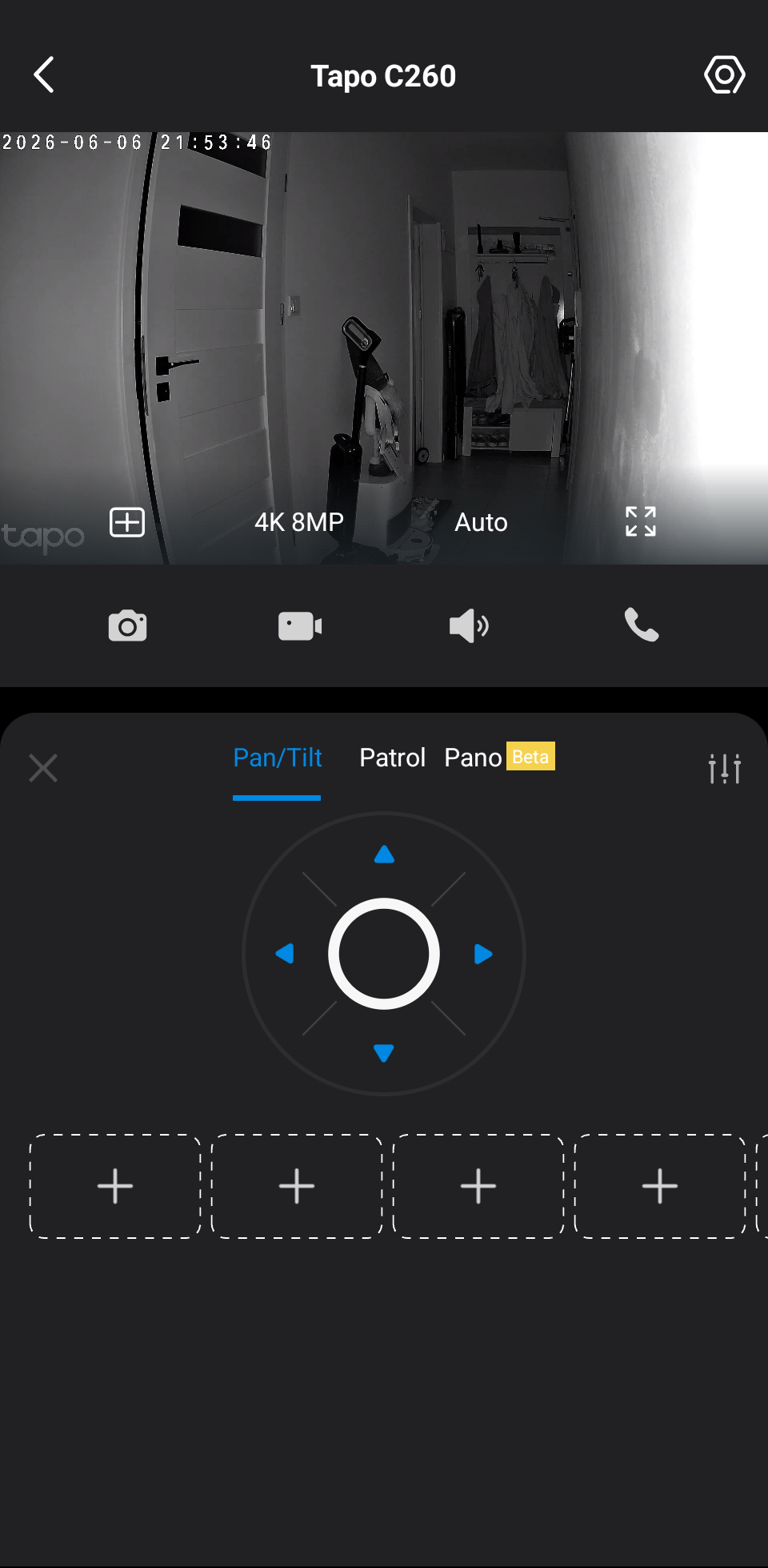 Aplikacja - TP-Link Tapo C260