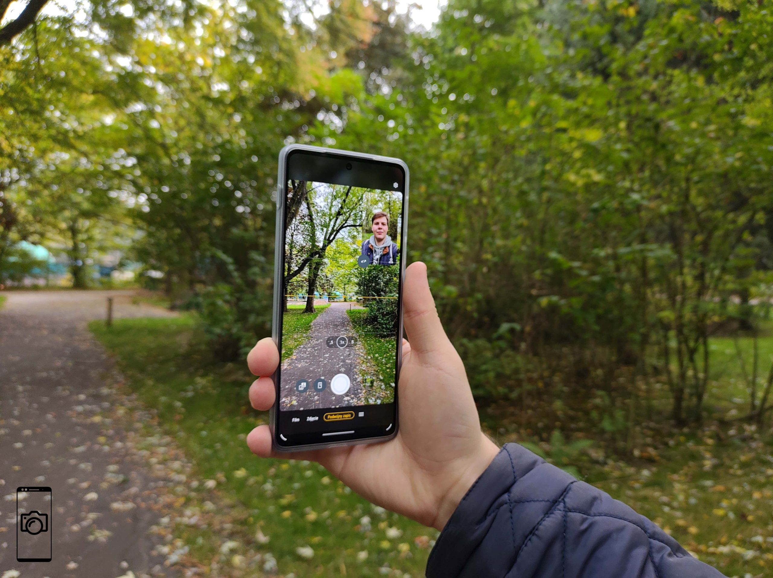 Opinia - funkcja dual capture - Mobilne Fotografie