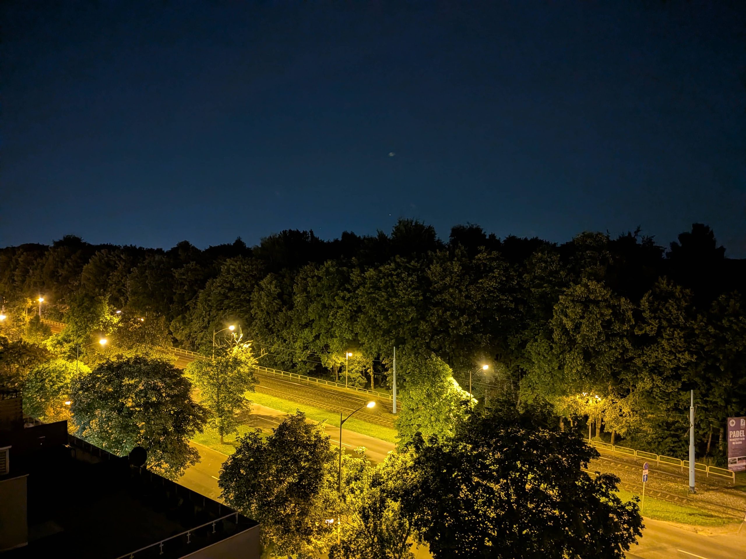 Zdjęcia nocne - Google Pixel 9a