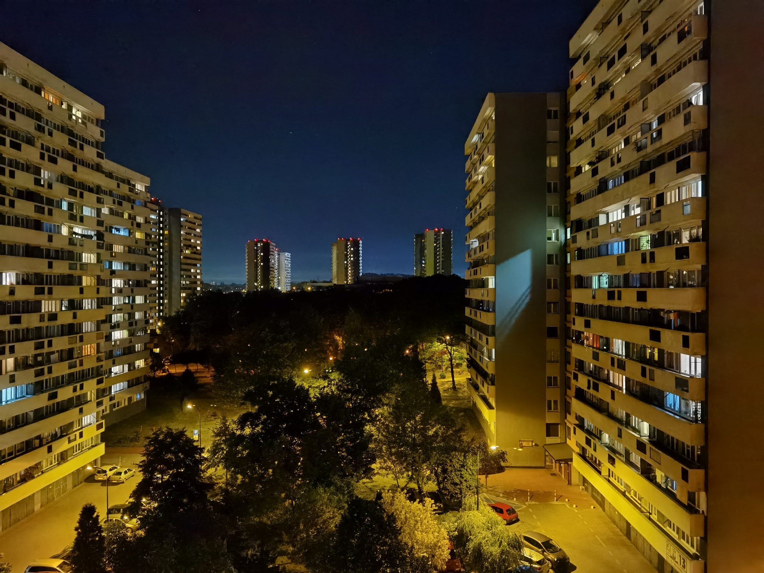 Zdjęcia nocne - Huawei P40